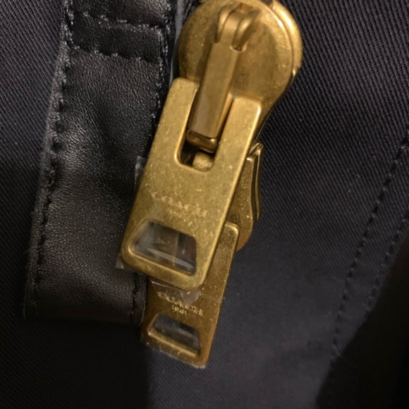 Men’s Coach size 44 parka jacket - Picture 7 of 8